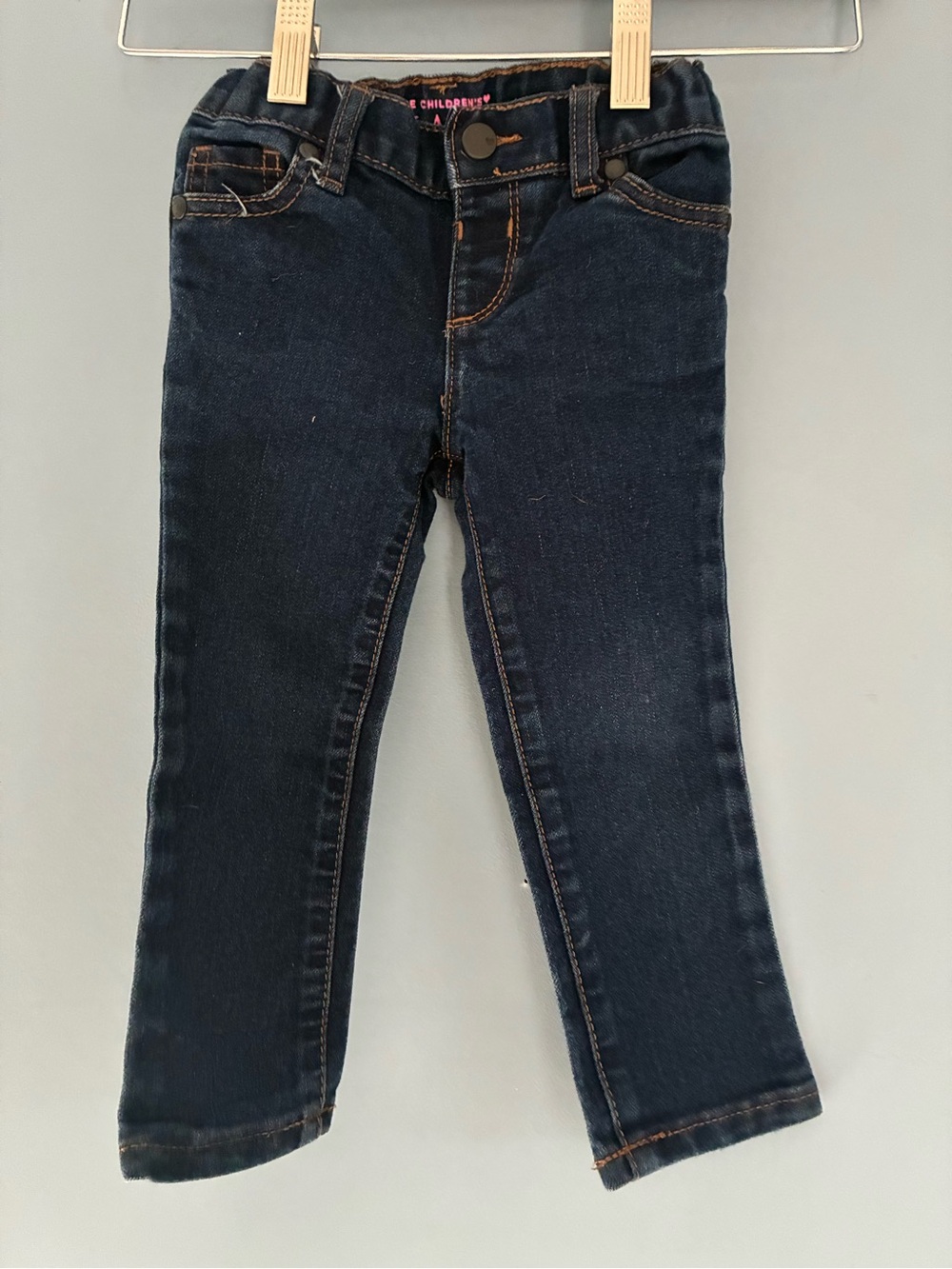 Toddler Dark Wash Kids Skinny Jeans
